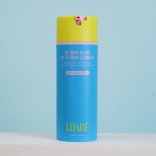 I.DARE - BE THERE IN FIVE OIL TO FOAM CLEANSER